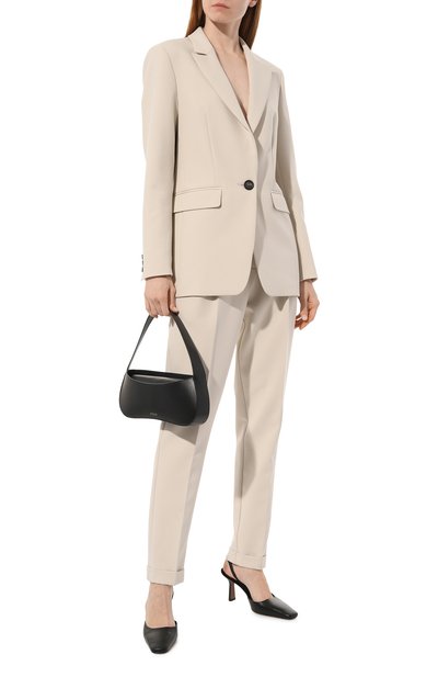 Жакет из вискозы SEVEN LAB кремового цвета по цене 24260 руб., арт. SJK1.01.110.97, фото 2 Жакет из вискозы SEVEN LAB, арт. SJK1.01.110.97, фото 2