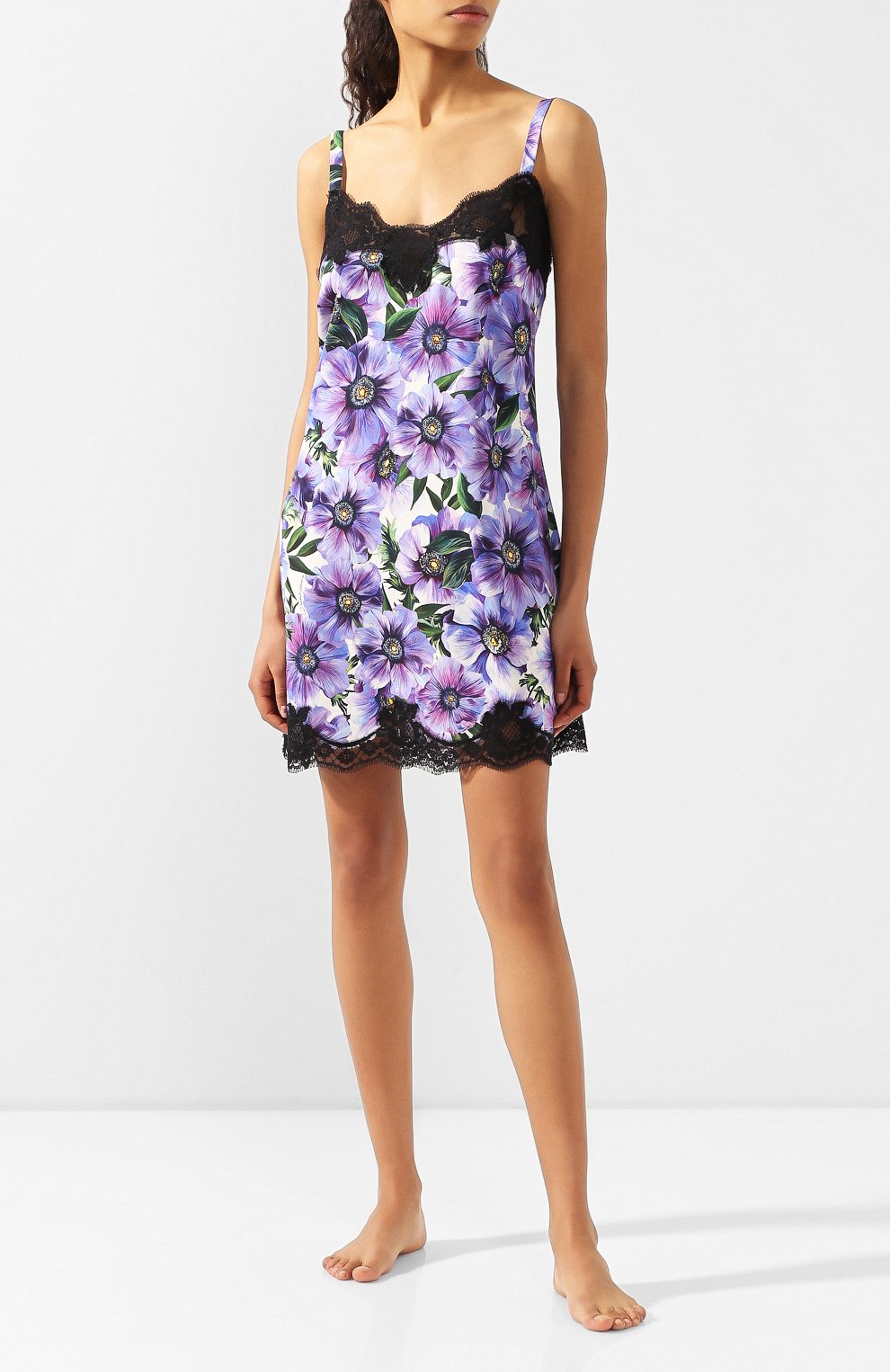 Сорочка из смеси шелка и хлопка DOLCE & GABBANA, арт. 06A00T/FSAZ0, фото 2