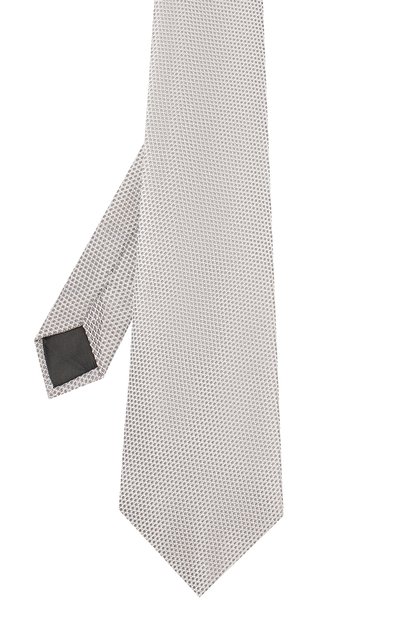 Шелковый галстук LANVIN серого цвета по цене 12600 руб., арт. 1207/TIE, фото 2 Шелковый галстук LANVIN, арт. 1207/TIE, фото 2
