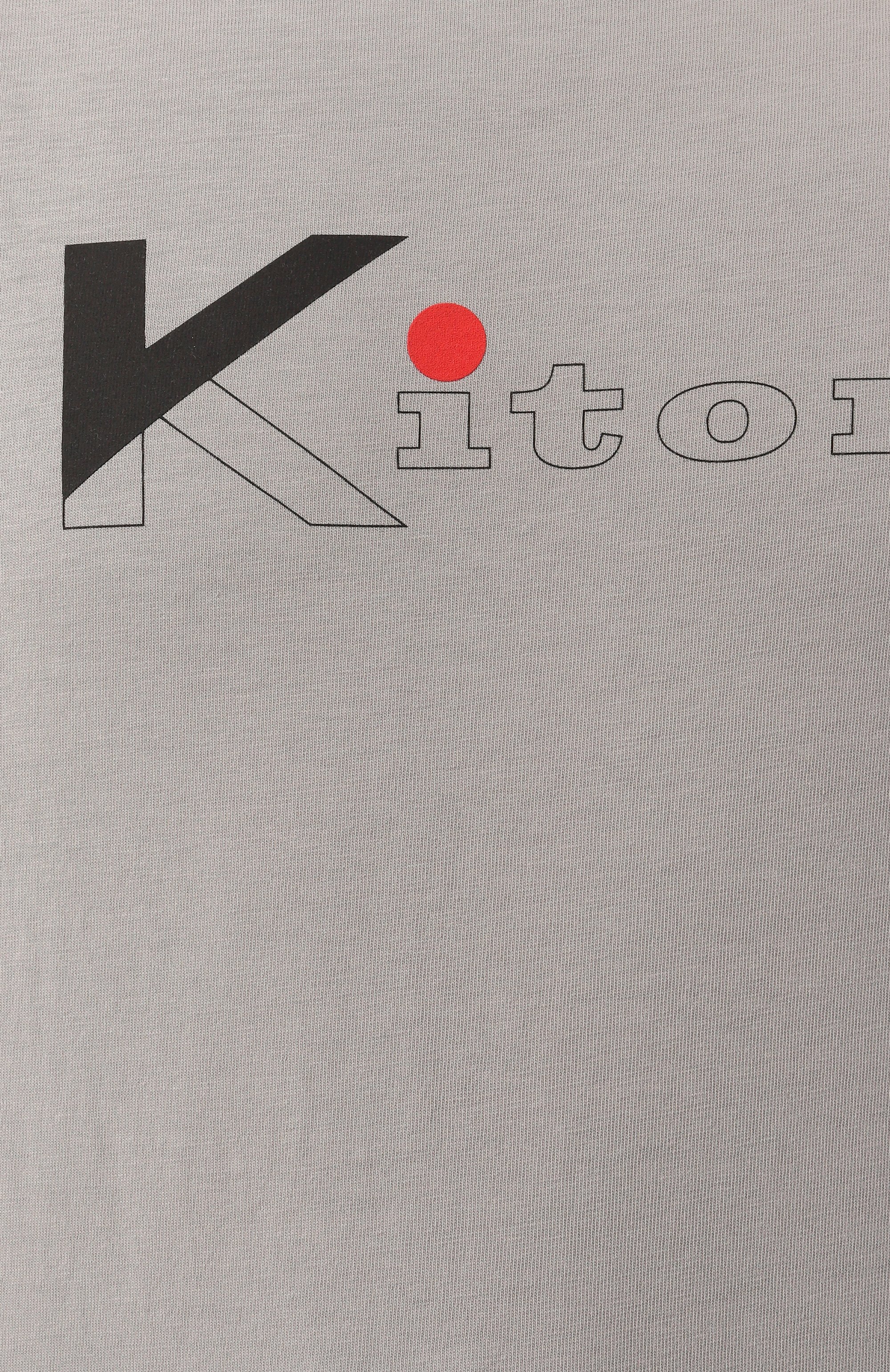 Хлопковая футболка KITON, арт. UMK041801, фото 5