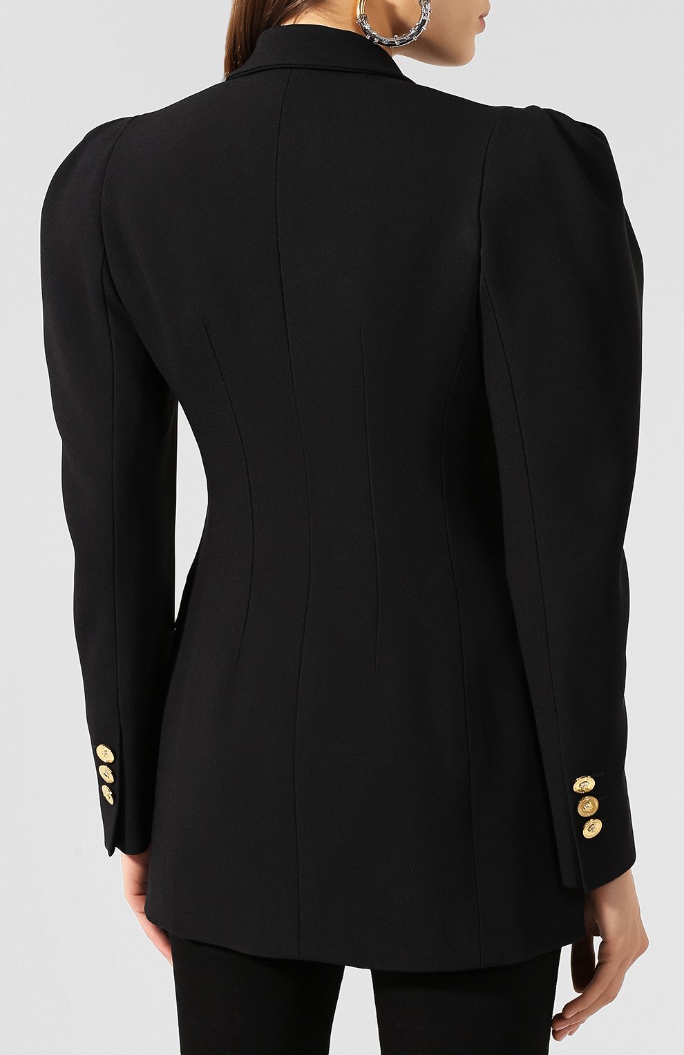 Жакет VERSACE черного цвета по цене 370000 руб., арт. A85356/A212457, фото 4 Жакет VERSACE, арт. A85356/A212457, фото 4