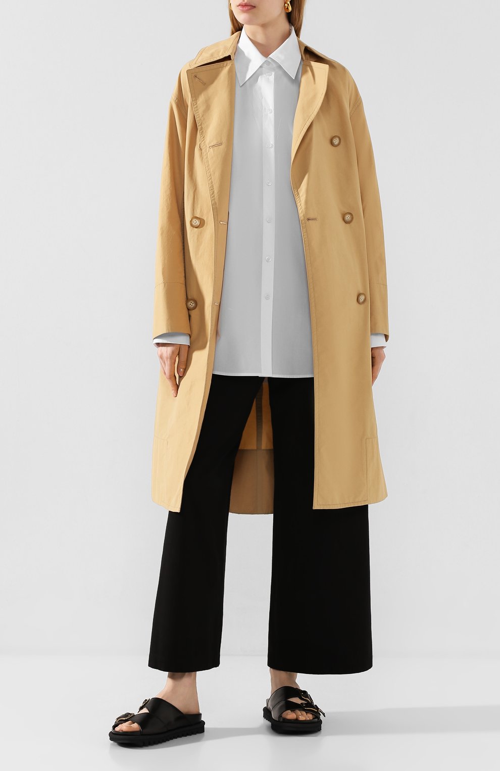 Хлопковая рубашка ACNE STUDIOS, арт. AC0219/W, фото 2