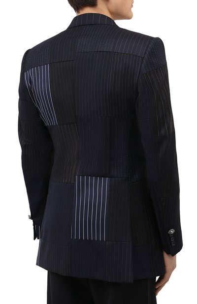 Пиджак из шерсти и шелка DOLCE & GABBANA, арт. G2PQ1Z/GES29, фото 4