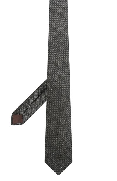 Галстук из шелка и шерсти CANALI, арт. 18/HJ04629, фото 3