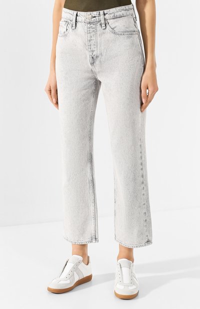Джинсы RAG AND BONE серого цвета по цене 27250 руб., арт. WDD19H2645D3GL, фото 3 Джинсы RAG AND BONE, арт. WDD19H2645D3GL, фото 3