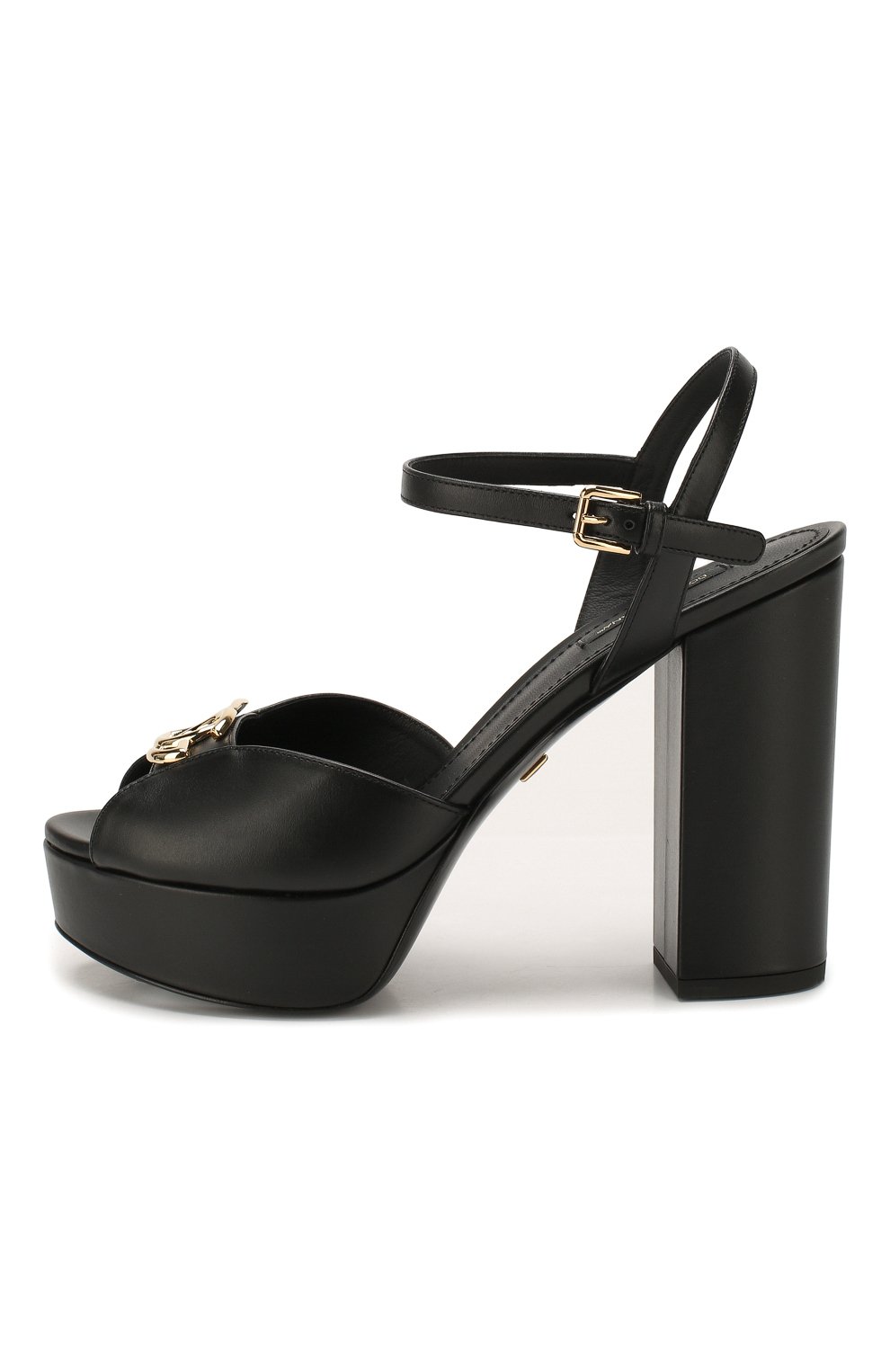 Кожаные босоножки DOLCE & GABBANA, арт. CR0965/AX387, фото 3