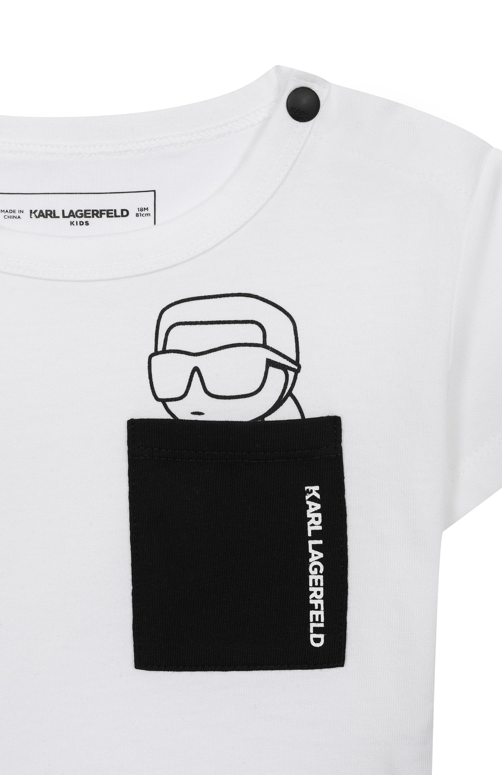 Комплект из футболки и брюк KARL LAGERFELD KIDS, арт. Z31052, фото 6