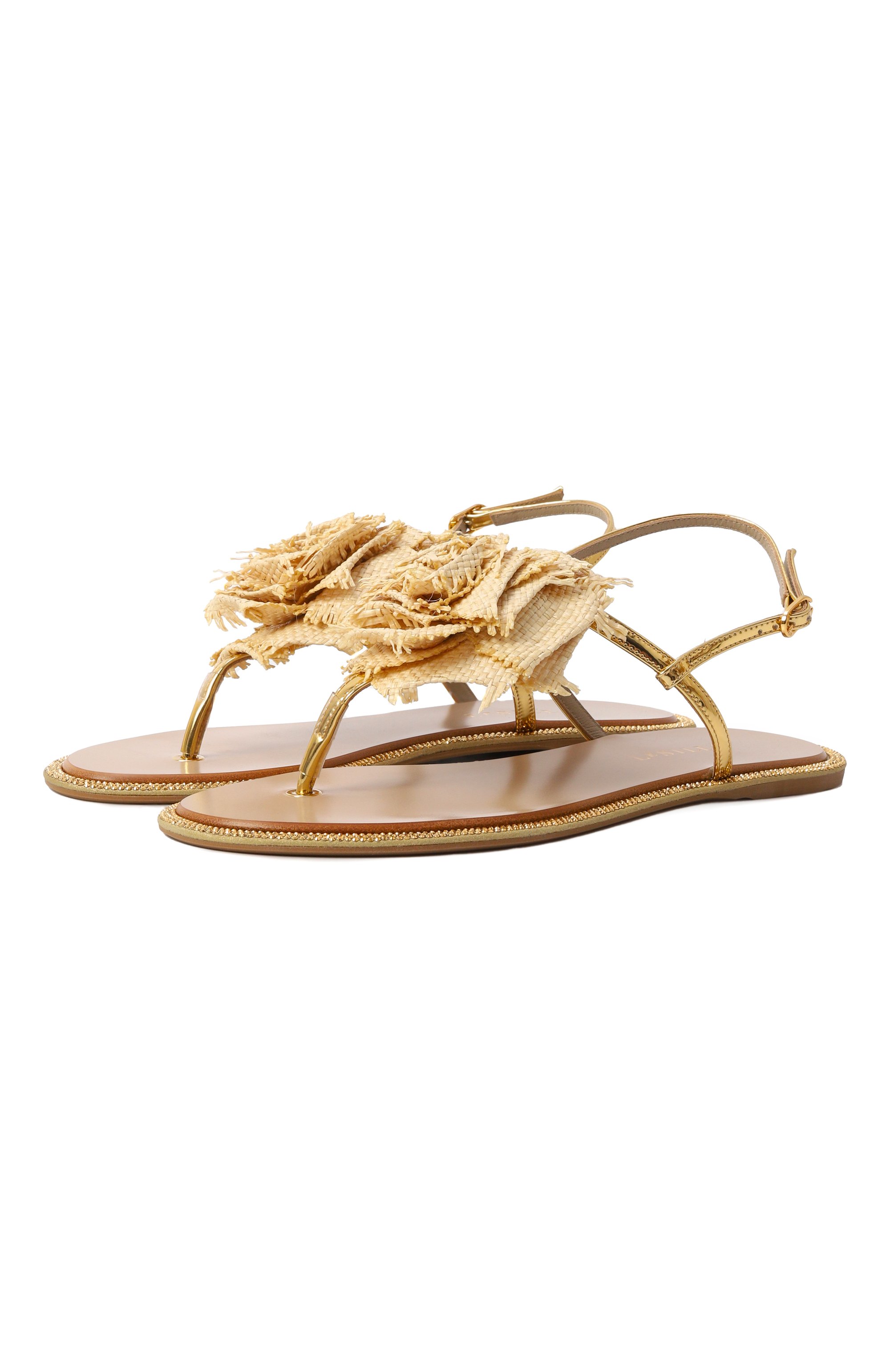 Кожаные сандалии rose LE SILLA, арт. 1214B020MTPPPAN/, фото 1