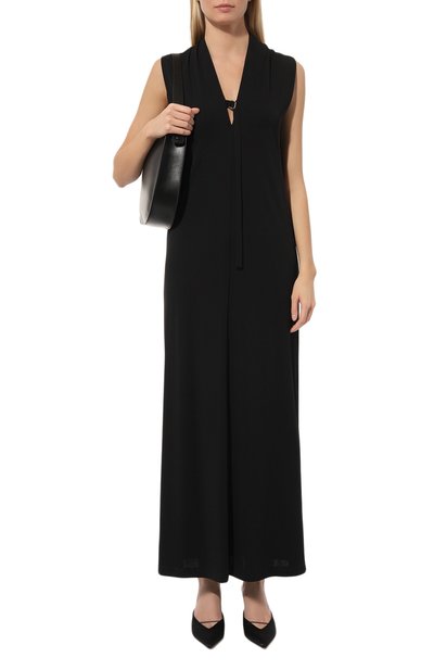 Платье ERIKA CAVALLINI черного цвета по цене 52750 руб., арт. P4SK02, фото 2 Платье ERIKA CAVALLINI, арт. P4SK02, фото 2