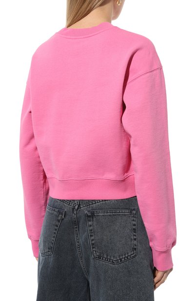 Хлопковый свитшот JACQUEMUS розового цвета по цене 35150 руб., арт. 24E241JS1632341, фото 4 Хлопковый свитшот JACQUEMUS, арт. 24E241JS1632341, фото 4