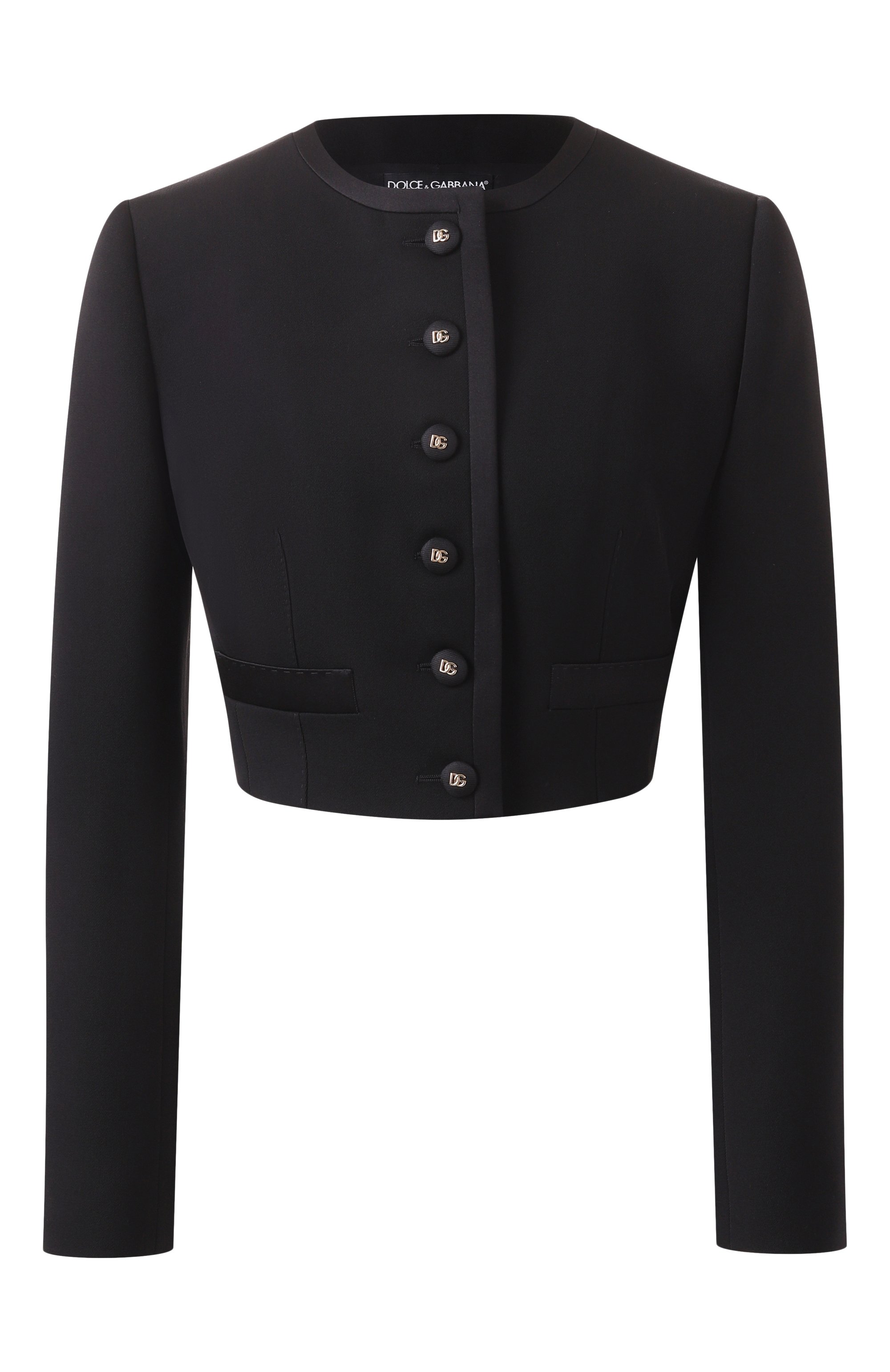 Жакет из шерсти и шелка DOLCE & GABBANA, арт. F27CPT/FUBGE, фото 1