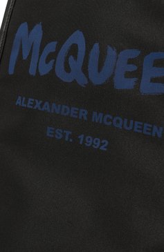 Мужская текстильная сумка ALEXANDER MCQUEEN черного цвета, арт. 704314/1AAJ51079 | Фото 3 (Размер: medium; Региональные ограничения белый список (Axapta Mercury): Не проставлено; Материал сплава: Проставлено; Нос: Не проставлено; Ремень/цепочка: На ремешке; Материал: Текстиль; Драгоценные камни: Проставлено)