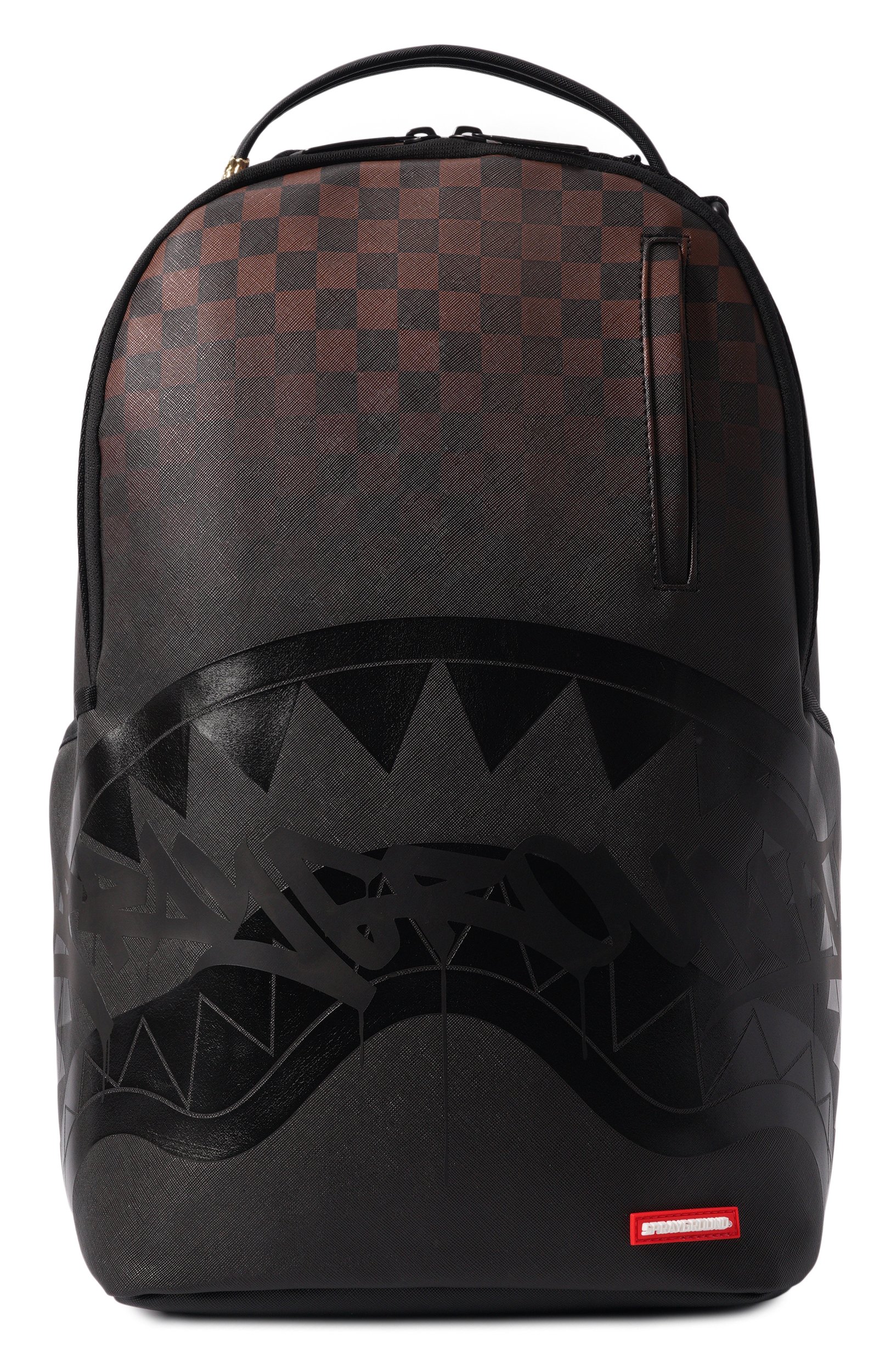 Рюкзак SPRAYGROUND, арт. 910B8702NSZ/BR0WN CHECK GH0ST DRIP BACKPACK, фото 1
