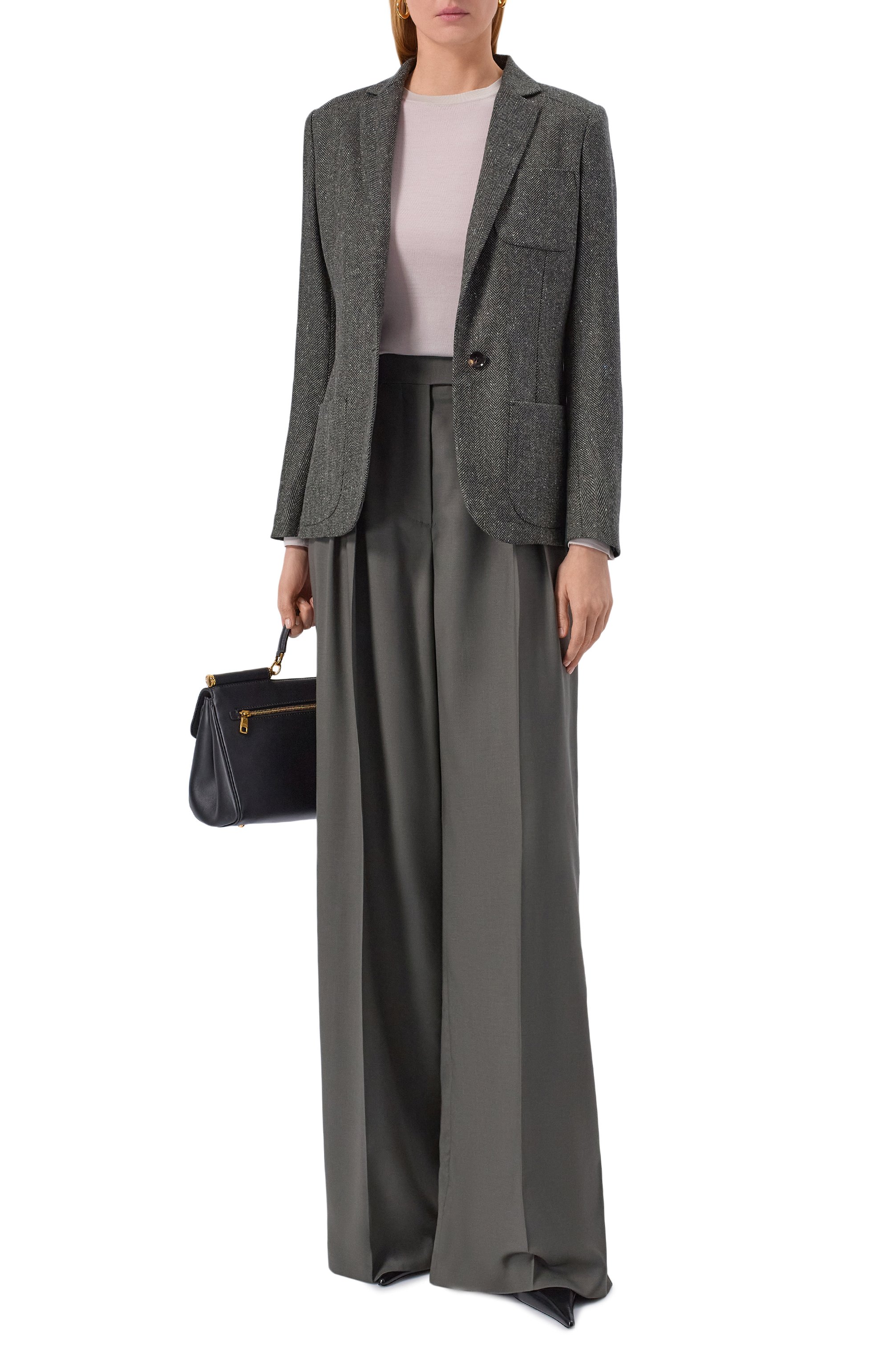 Шерстяной жакет KITON серого цвета по цене 594000 руб., арт. D58506AK0546G01, фото 2 Шерстяной жакет KITON, арт. D58506AK0546G01, фото 2