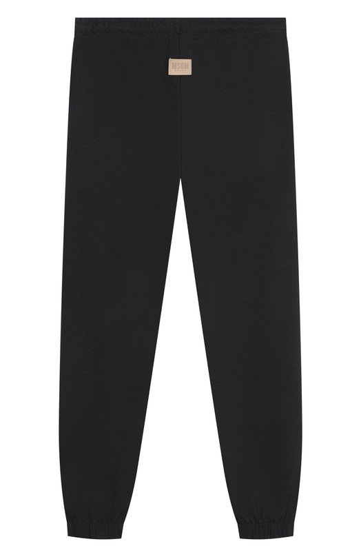 

Хлопковые джоггеры MSGM kids, Чёрный