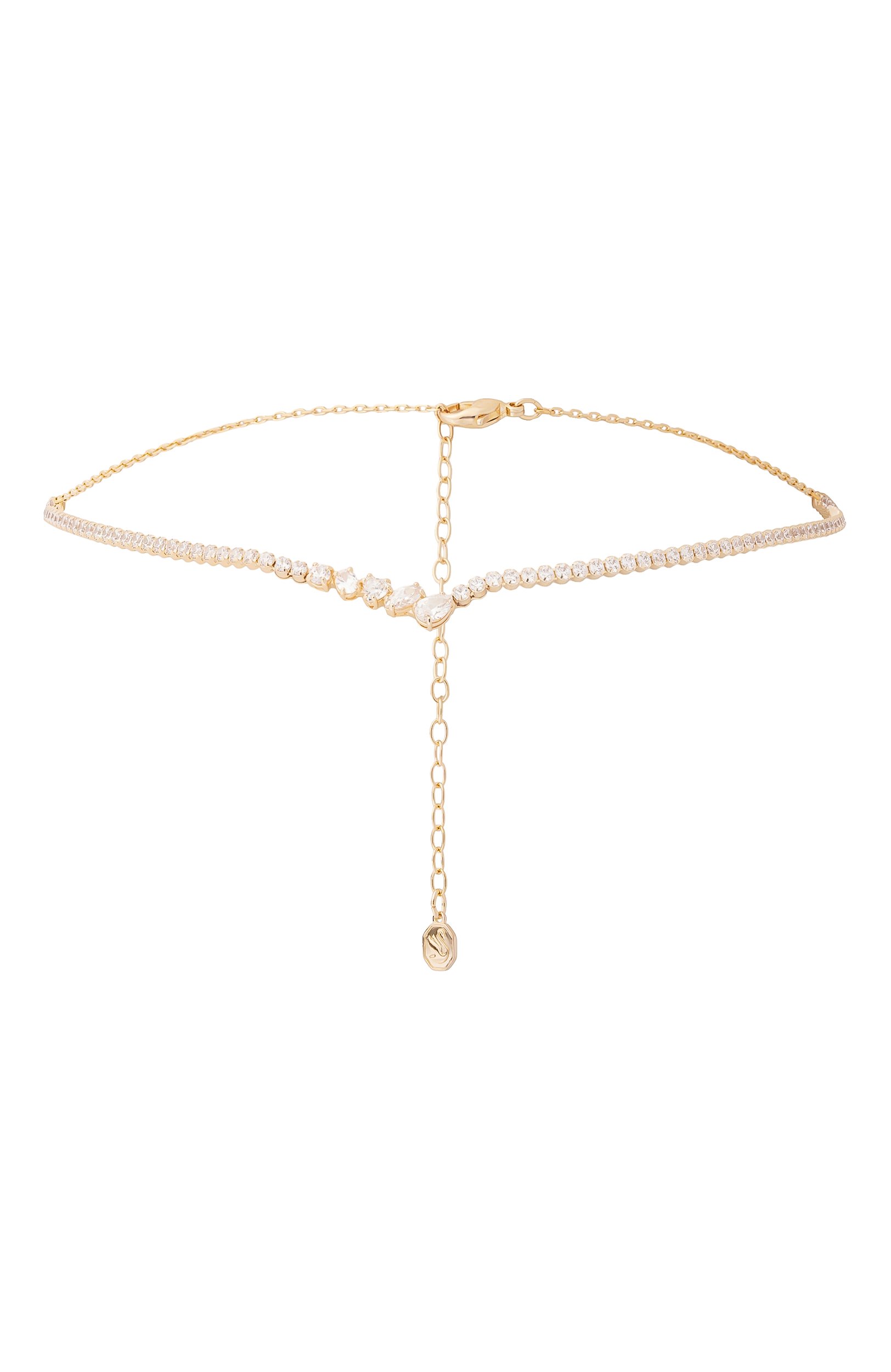 Колье mesmera SWAROVSKI золотого цвета по цене 29950 руб., арт. 5747931, фото 1 Колье mesmera SWAROVSKI, арт. 5747931, фото 1