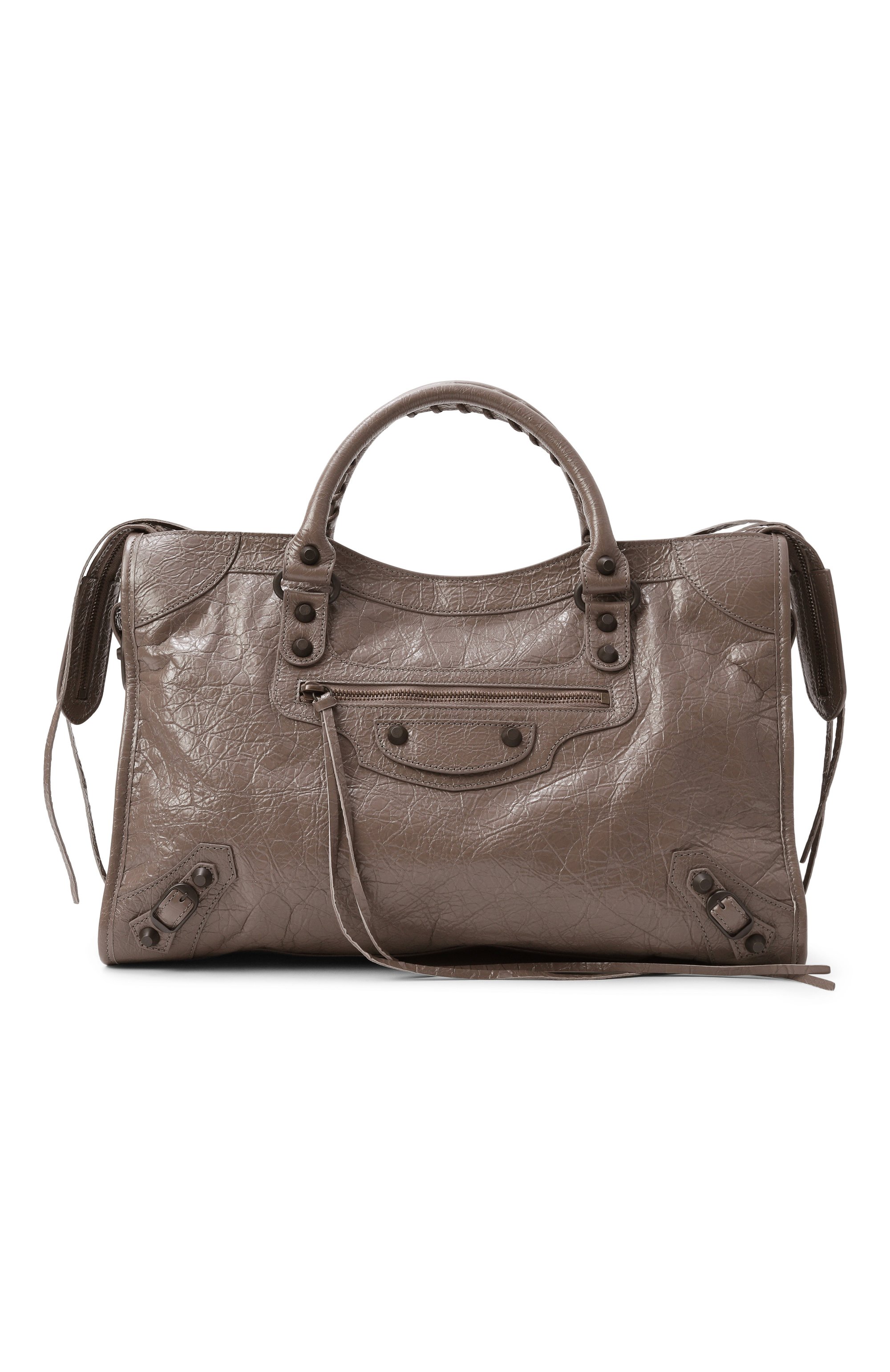 Сумка le city medium BALENCIAGA коричневого цвета по цене 399500 руб., арт. 865760/2ACFH, фото 1 Сумка le city medium BALENCIAGA, арт. 865760/2ACFH, фото 1