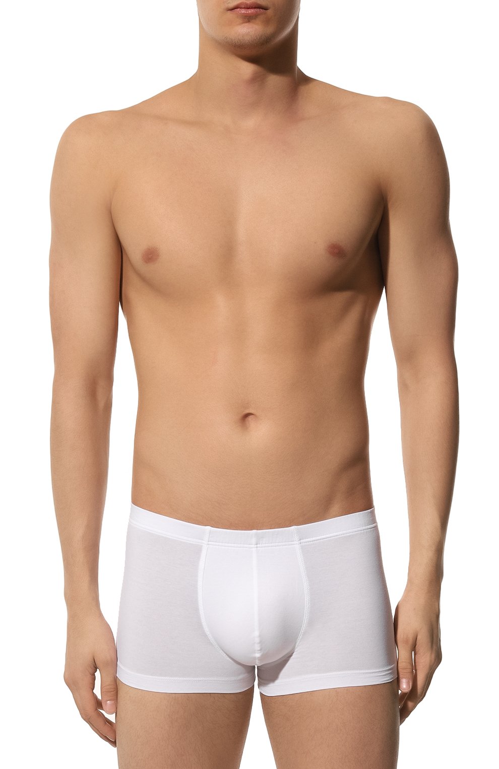 Хлопковые боксеры HANRO белого цвета по цене 8790 руб., арт. 073065, фото 2 Хлопковые боксеры HANRO, арт. 073065, фото 2