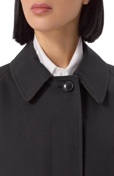 Хлопковый плащ BURBERRY, арт. 8079398, фото 5