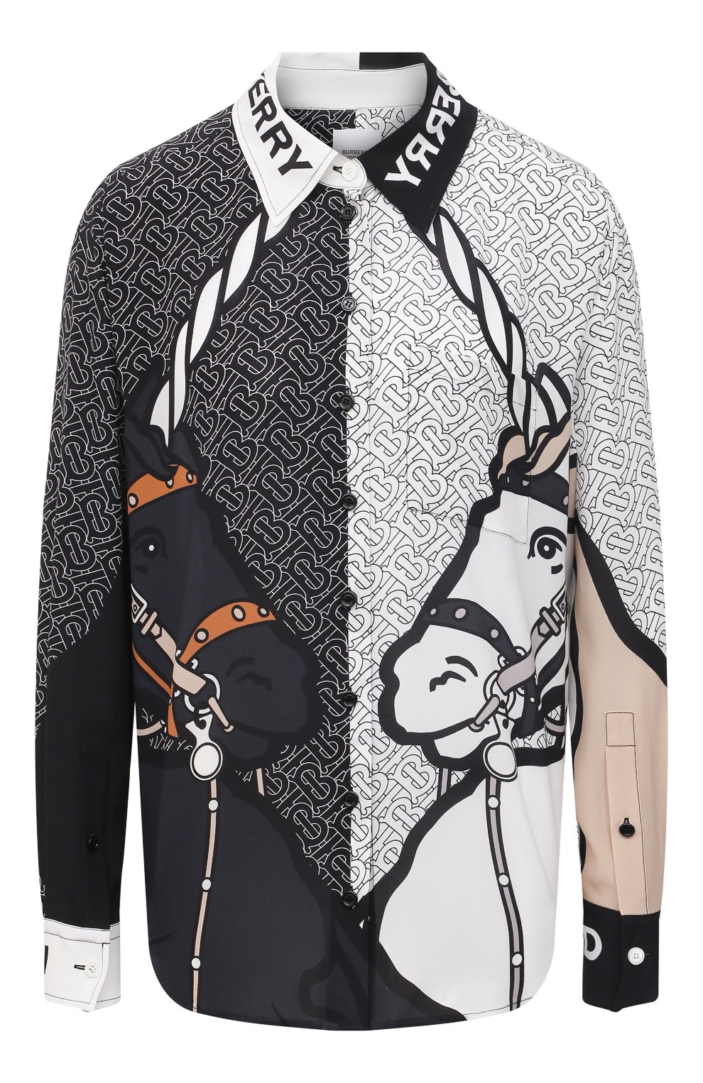 Шелковая рубашка BURBERRY, арт. 8037477, фото 1