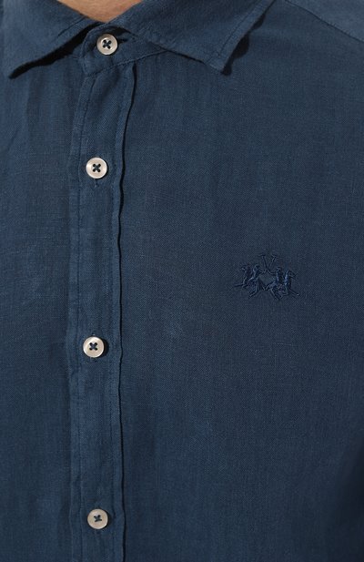 Льняная рубашка LA MARTINA, арт. VMC007/TL319, фото 5