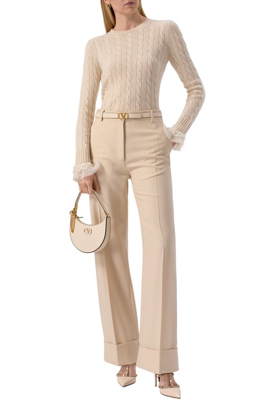 Сумка VLogo Signature mini Valentino 6W2P0W19/RQR Кремовый  6W2P0W19/RQR Фото 7