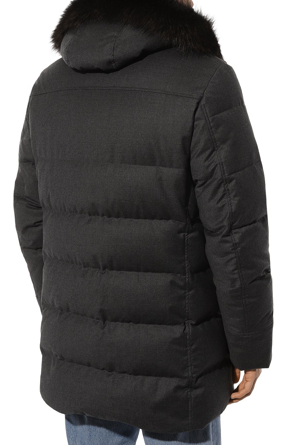 Пуховик barbieri-ll с отделкой из енота MOORER, арт. IREIBRA-LL_SET, фото 4