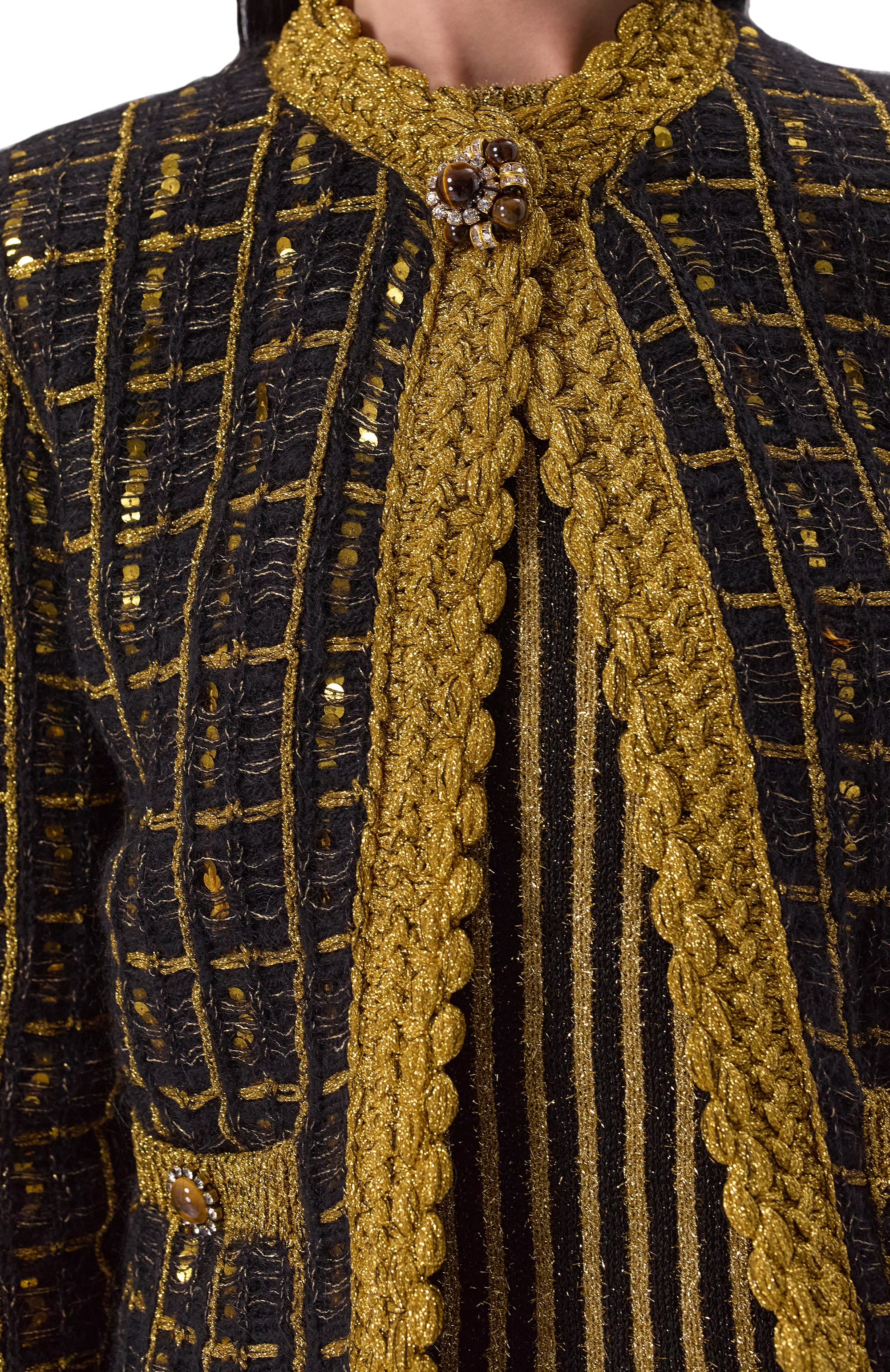 Жакет с отделкой пайетками VALENTINO, арт. 6B3KE03M94G, фото 5