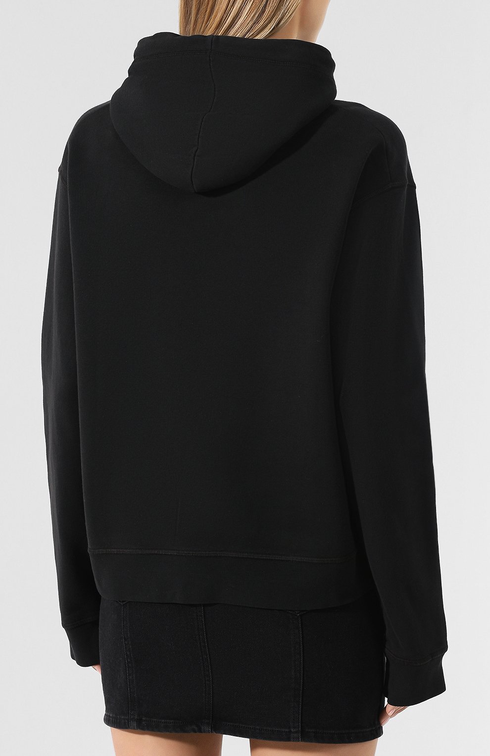 Хлопковое худи DSQUARED2 черного цвета по цене 48100 руб., арт. S72GU0206/S25030, фото 4 Хлопковое худи DSQUARED2, арт. S72GU0206/S25030, фото 4