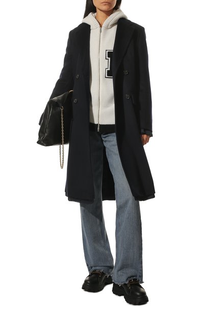 Кожаные ботинки MIU MIU, арт. 5T692C-3K10-F0002-D030, фото 2