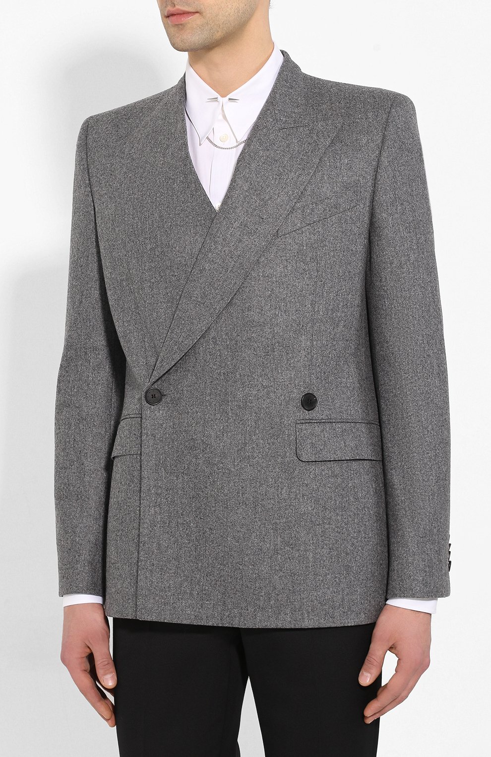 Шерстяной пиджак GIVENCHY, арт. BM307F12HC, фото 3