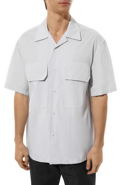 Хлопковая рубашка JIL SANDER, арт. J61DL0021/J45264, фото 3