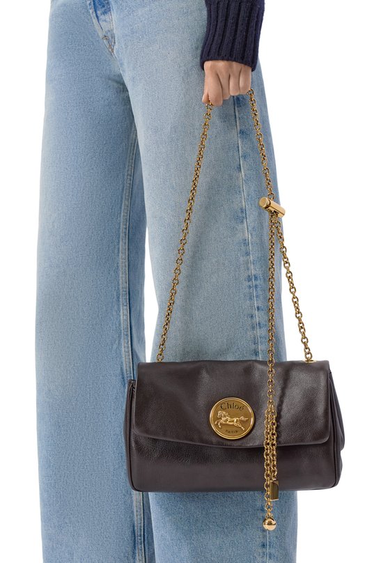 Сумка Chloé Heritage Chloé CHC25AS584P75 Коричневый  CHC25AS584P75 Фото 2