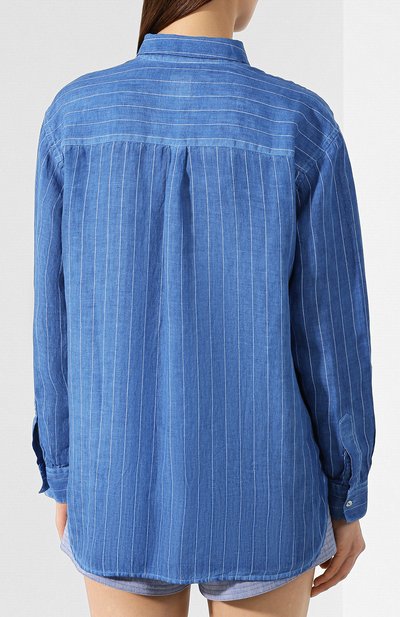 Льняная рубашка 120% LINO, арт. R0W19GE/F803/S00, фото 4