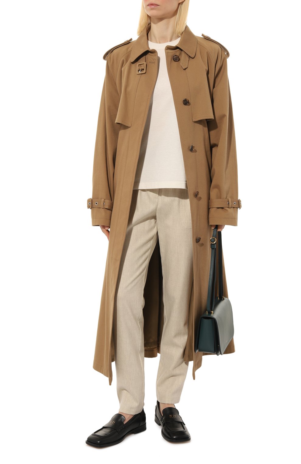 Шерстяные брюки LORENA ANTONIAZZI, арт. U2206PA80A/4010, фото 2