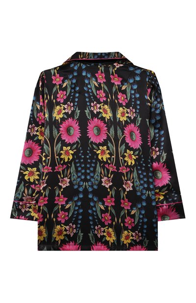 Шелковая пижама LITTLE YOLKE, арт. AW21-12S-WIF-BL, фото 3