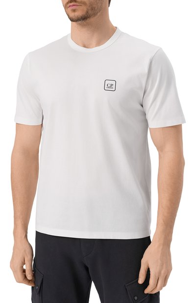 Хлопковая футболка C.P. COMPANY, арт. 18CLTS049A006370W, фото 3