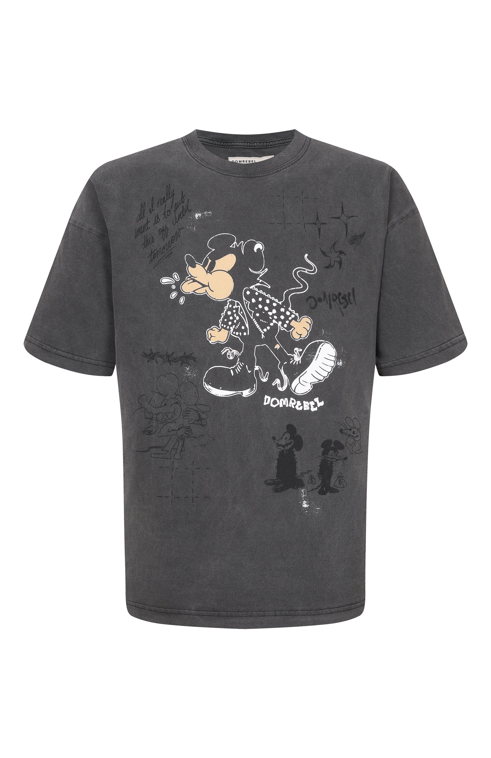 Хлопковая футболка DOMREBEL, арт. M SPIT/T-SHIRT, фото 1