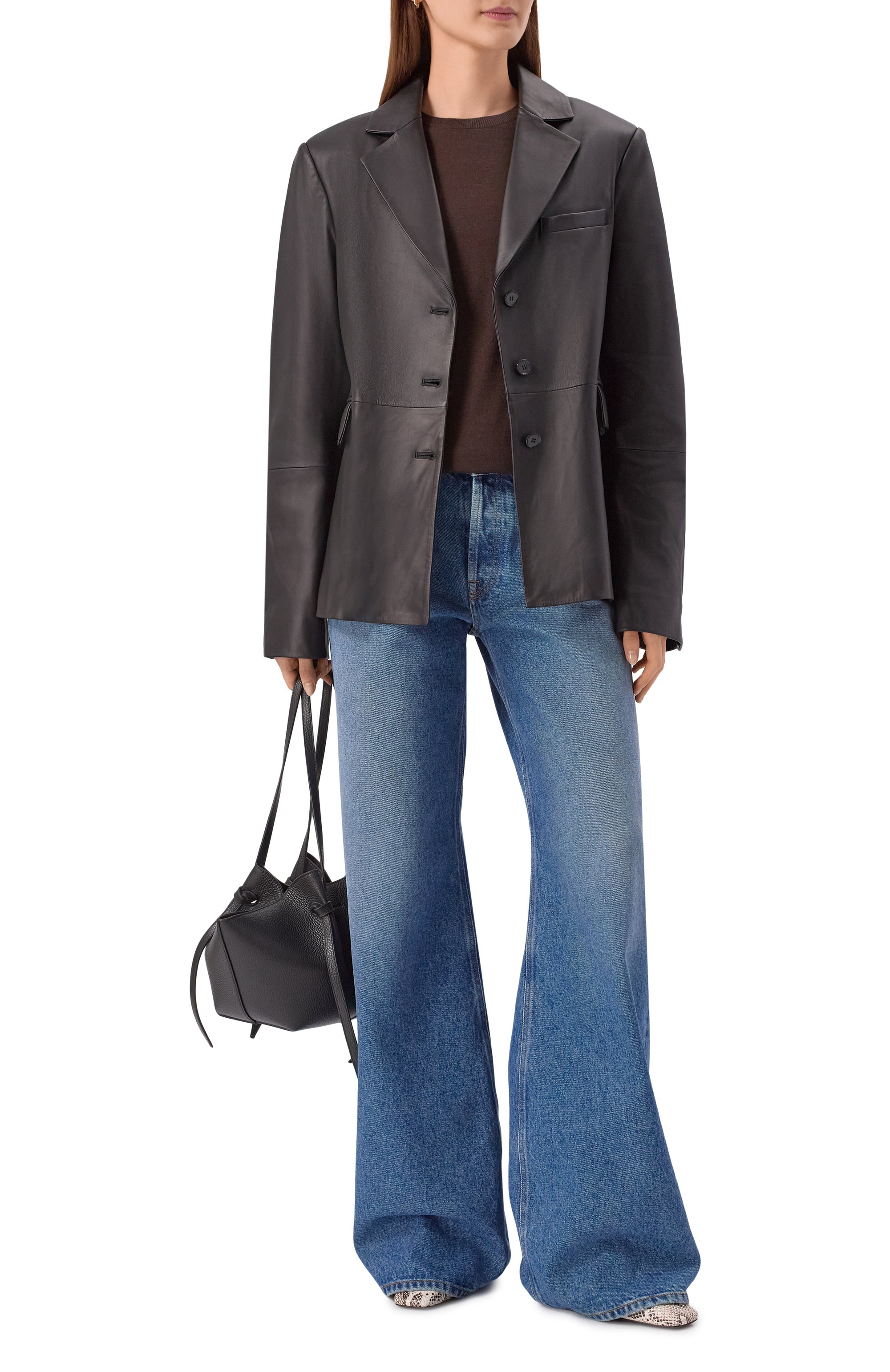 Кожаный жакет LOULOU DE SAISON, арт. ALD0 LDS, фото 2