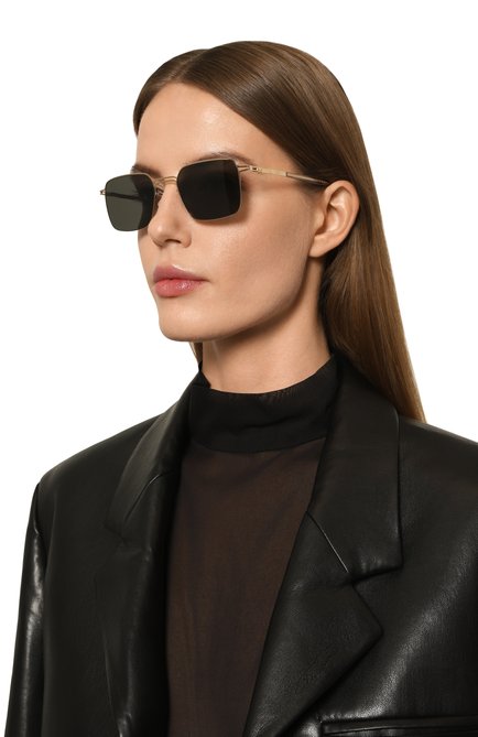 Женские солнцезащитные очки MYKITA черного цвета, арт. ALC0TT/291 | Фото 2 (Региональные ограничения белый список (Axapta Mercury): Не проставлено; Нос: Не проставлено)