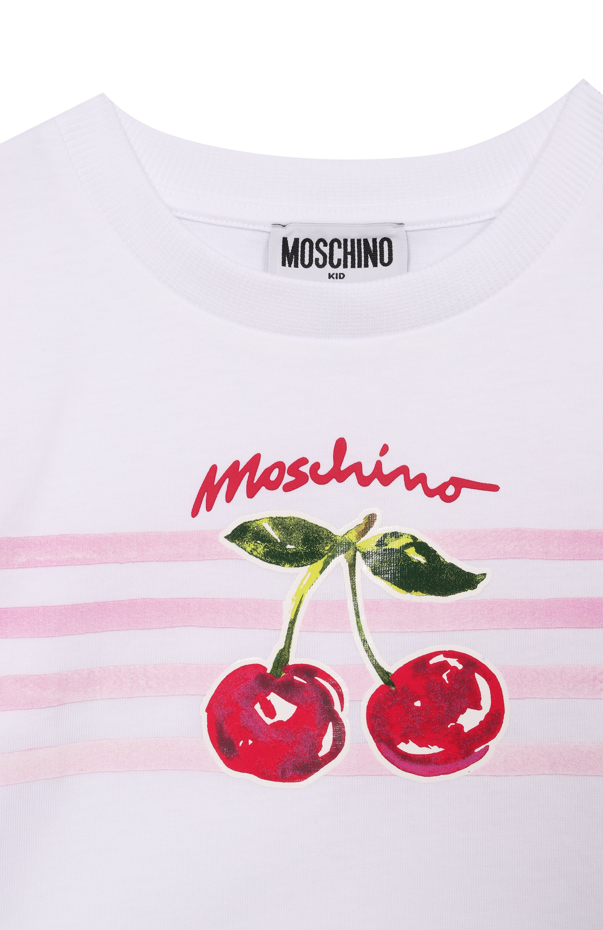 Хлопковая футболка MOSCHINO, арт. HDM06Y/LAA02, фото 3