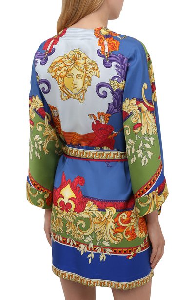 Шелковый халат VERSACE, арт. 1001524/1A00735, фото 4