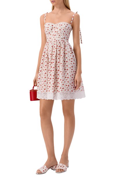 Хлопковое платье DOLCE & GABBANA, арт. F60F9T/HS5UB, фото 2