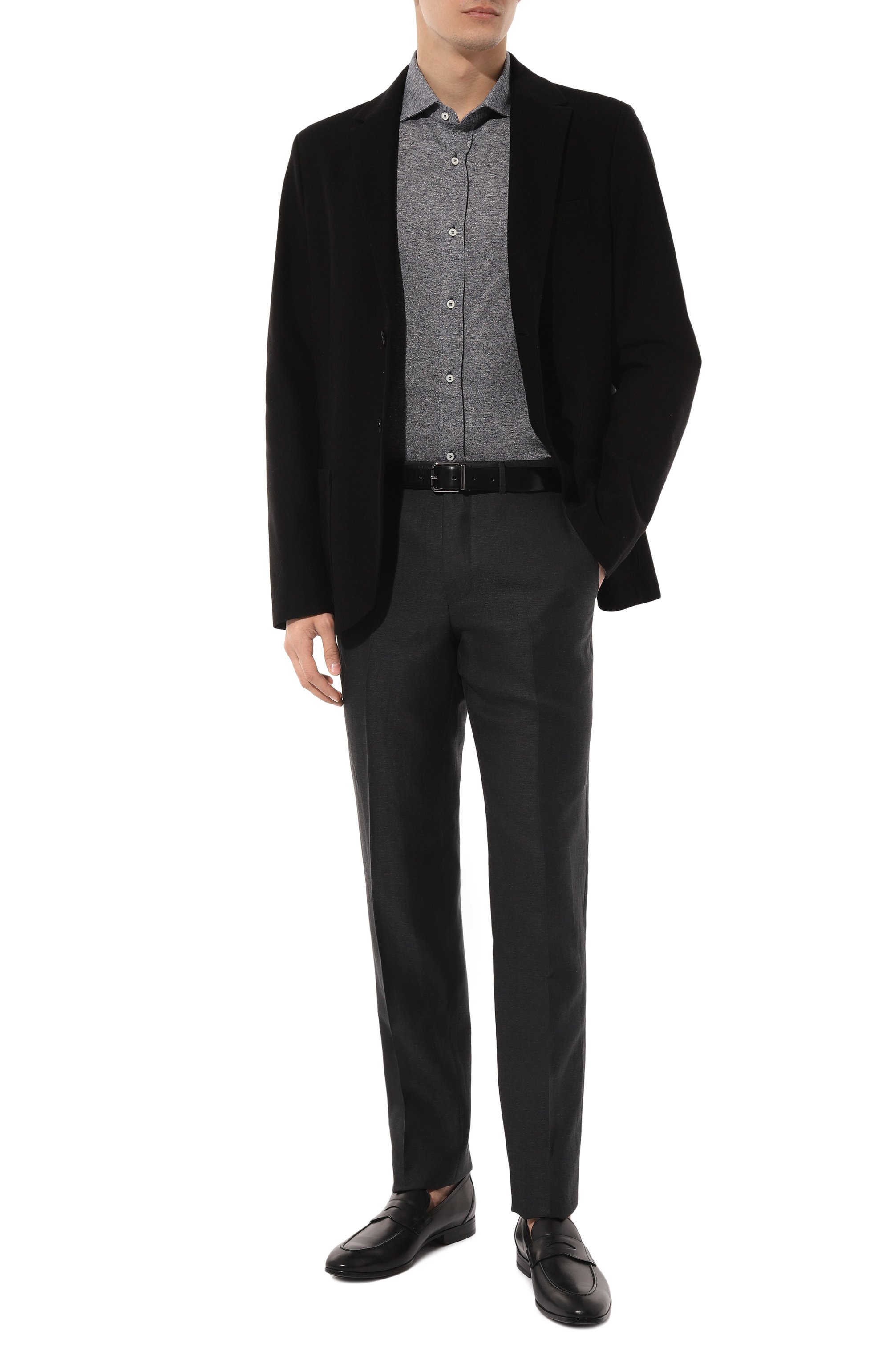 Брюки из шерсти и льна ZEGNA, арт. 718F02A7/75TB12, фото 2