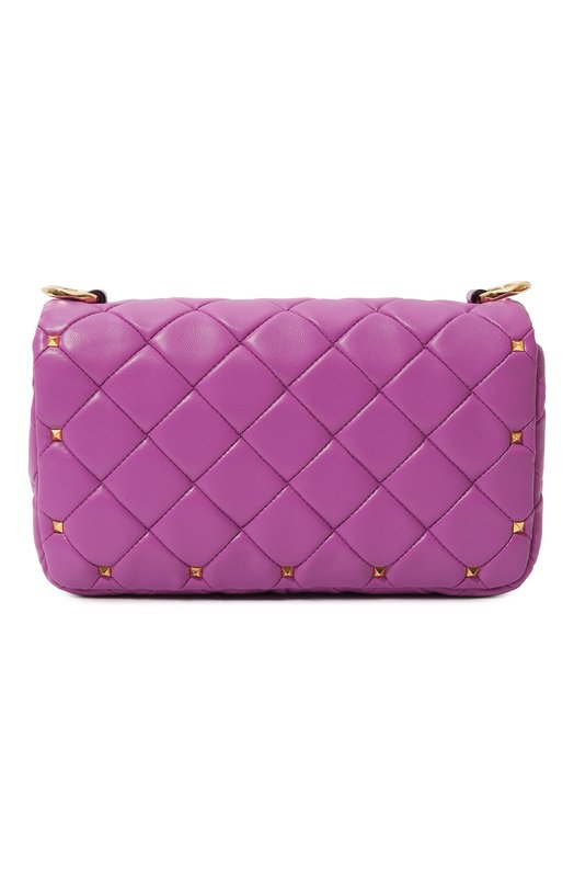 Сумка Rockstud Spike small  Valentino 5W2B0Q04/IGX Фиолетовый  5W2B0Q04/IGX Фото 6