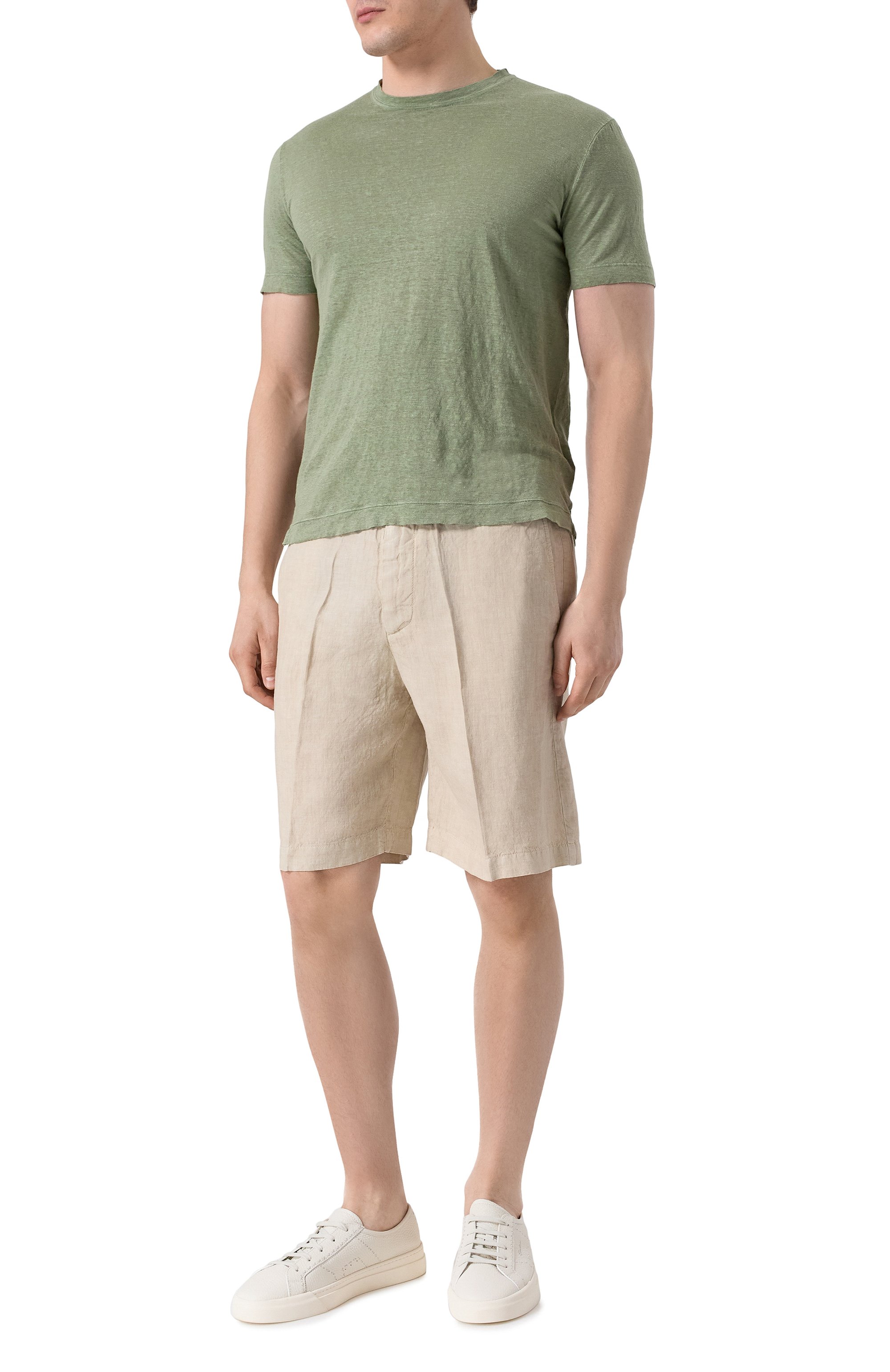 Льняная футболка CANALI, арт. T0869/MJ02244, фото 2