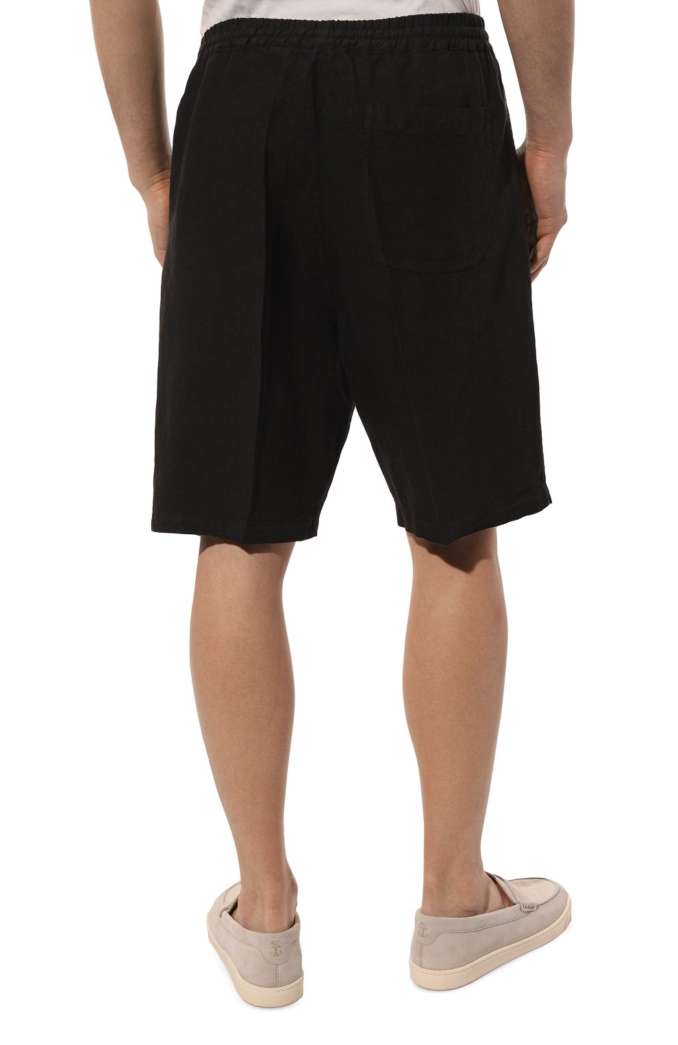 Льняные шорты 120% LINO, арт. Y0M29CM/0000253/000, фото 4