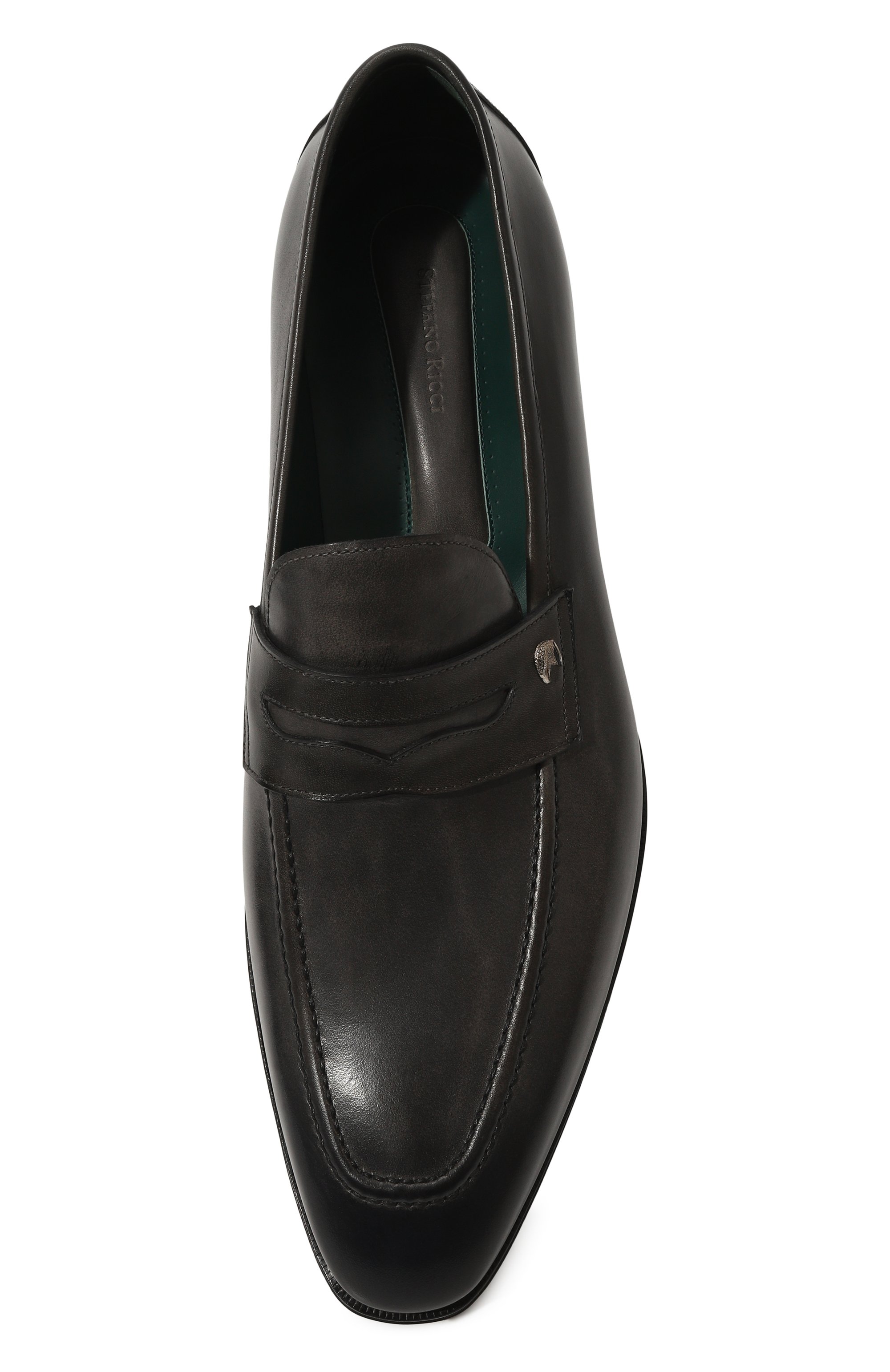 Кожаные пенни-лоферы STEFANO RICCI, арт. U001_C2310/VT, фото 6