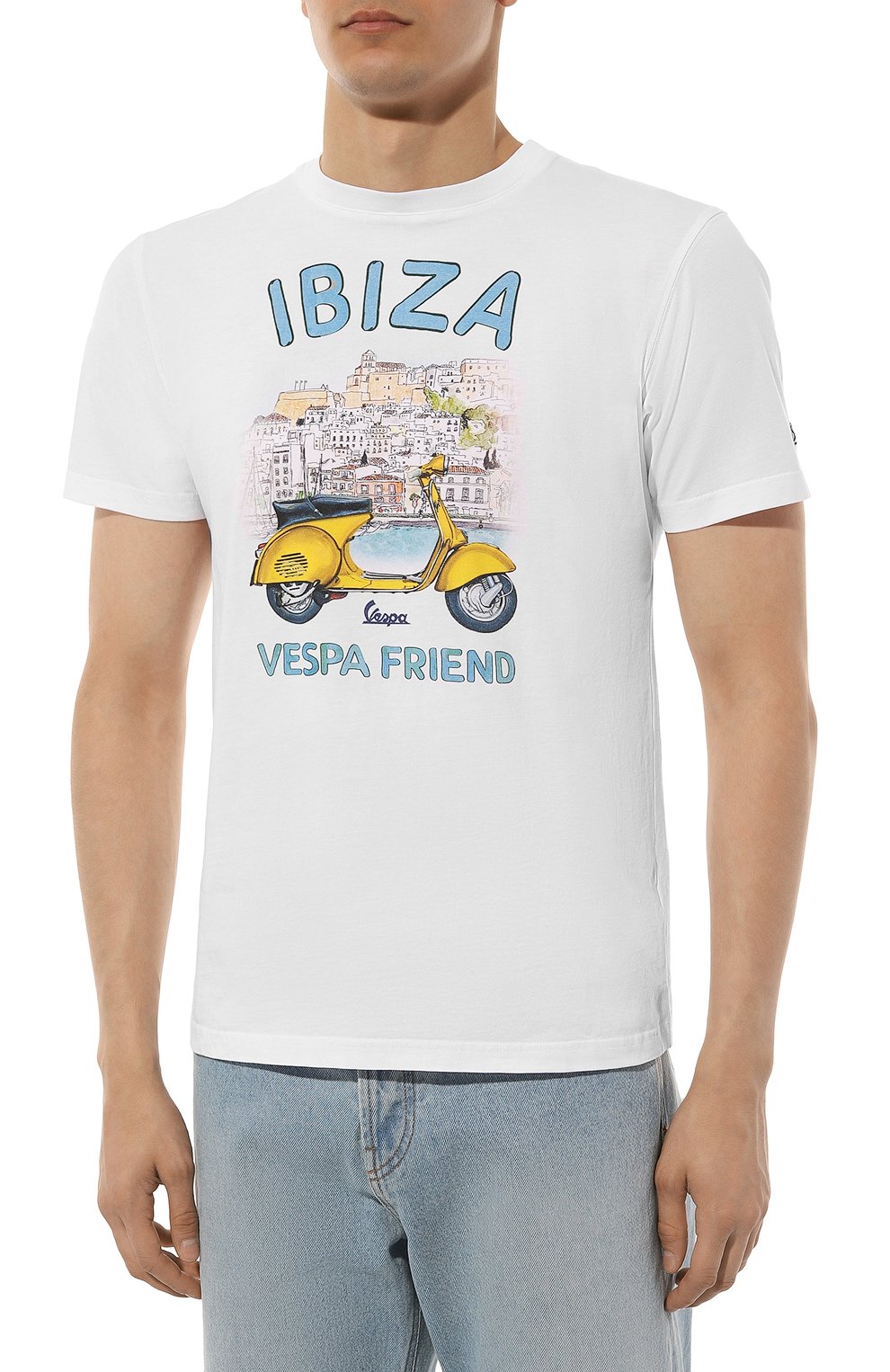 Хлопковая футболка MC2 SAINT BARTH, арт. STBM TSHIRT MAN/TSHM001/02203B, фото 3