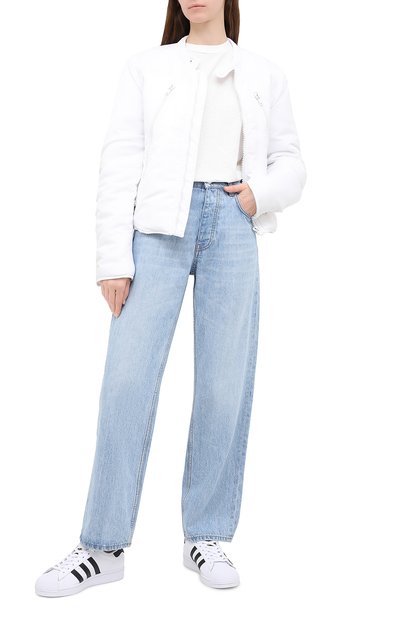 Кожаные кеды superstar ADIDAS ORIGINALS, арт. FV3284, фото 2